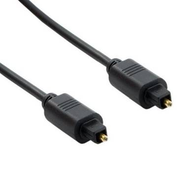 Cordon SPDIF Fibre Optique Toslink mâle/mâle - 10m