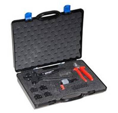 CAS-BNC-T Coffret avec 1 pince à sertir "R", outils CS-BNC et PT-BNC