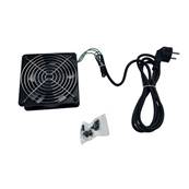 Kit ventilateur 120x120x38mm 220V-AC50/60Hz-0,08A-cordon 1.2m