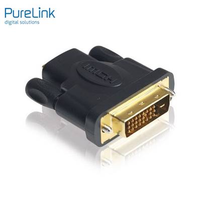 Adaptateur HQ HDMI A femelle vers DVI-D (24+1) mâle