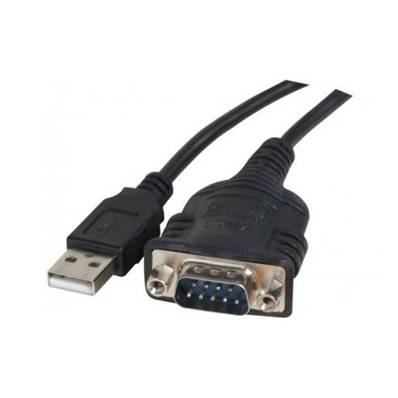 Cordon adaptateur USB2.0 A mâle vers DB9 RS232 1.80m