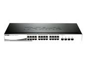 D-LINK DGS-1210-24P - 24 ports Gigabit PoE 193W