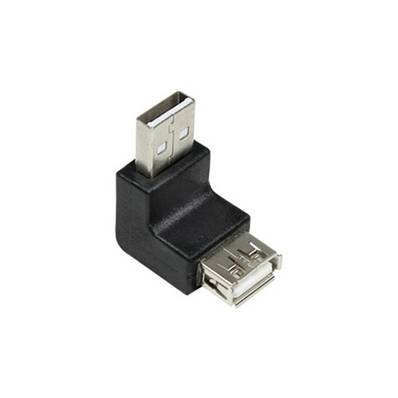 Adaptateur USB 2.0 M/F coudé 90°