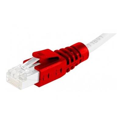 Manchons pour connecteur RJ45 -6mm-  clipsable -rouge (x10)