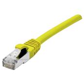 Cordon RJ45 cat.6a S/FTP 500 MHz LSOH snagless jaune 3m