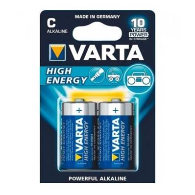 Pile alcaline Varta LR14-C 1.5V - blister de 2