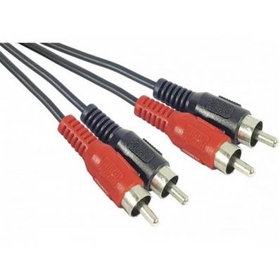 Cordon audio éco 2 RCA stéréo M/M - 1.5m