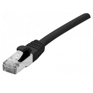 Cordon RJ45 cat.6a S/FTP 500 MHz LSOH snagless noir 20m