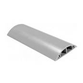 Passage de câble PVC rigide gris 8 câbles Ø 6mm larg 70 mm long.1m