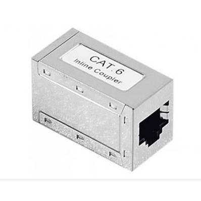 Coupleur RJ45 cat.6 STP blindé femelle-femelle droit