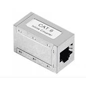 Coupleur RJ45 cat.6 STP blindé femelle-femelle droit