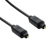 Cordon HQ SPDIF Fibre Optique Toslink mâle/mâle - 1m