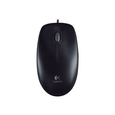 Logitech B100 - souris optique 3 boutons filaire USB