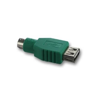 Adaptateur USB femelle vers PS/2 mâle  monobloc