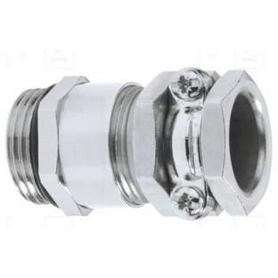 Presse étoupe en laiton nickelé PG21 pour câble de 8 à 20mm