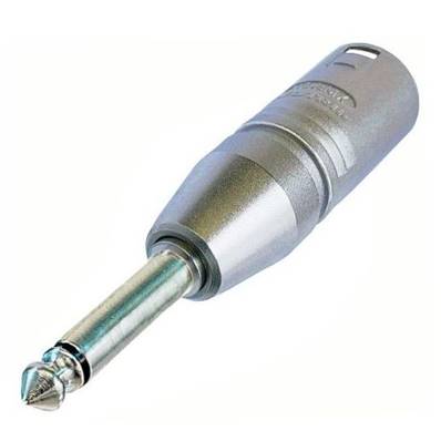 NA2MP Adaptateur XLR 3 mâle/Jack 6.35 mono mâle