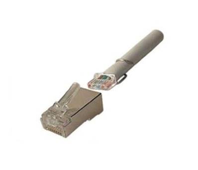 Fiche RJ45 cat.6 blindée multibrin -peigne séparé- AWG24/26