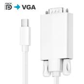 Cordon Mini DisplayPort mâle vers VGA mâle - 1.5m