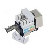 Embase Keystone courte RJ45 cat.5e FTP - câble rigide - connecteurs