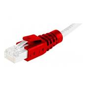 Manchons pour connecteur RJ45 -6mm-  clipsable -rouge (x10)