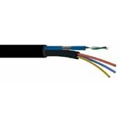 Câble composé de : 1XDMX512 + VVF3G1.5mm² PVC noir Ø 15,50mm
