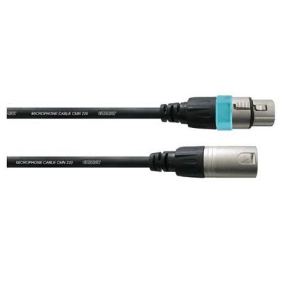 Cordon XLR 3 pts F vers Jack 6.35mm mono M REAN - 7.5m