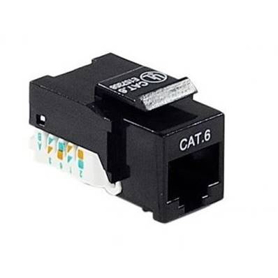 Embase Keystone RJ45 courte cat.6 UTP mono/multi AWG23/AWG24 CAD