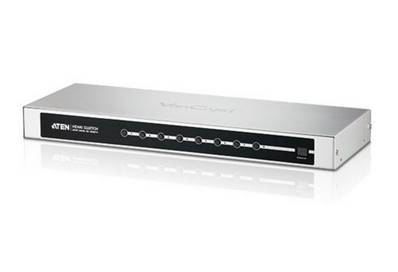 VS0801H - Commutateur HDMI 8x1 avec télécommande