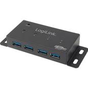 Hub USB 3.0 4 ports + alimentation 5V 4A