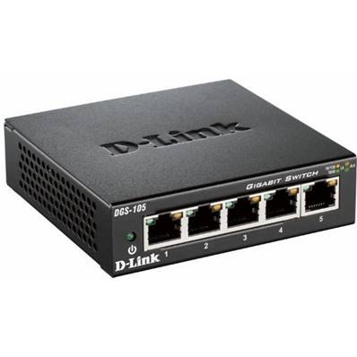 D-Link DGS 105 - commutateur - 5 ports