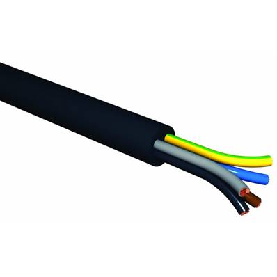 HO7RNF5G6 Câble souple 5G6mm² élastomère noir Ø 17,5/22,2mm