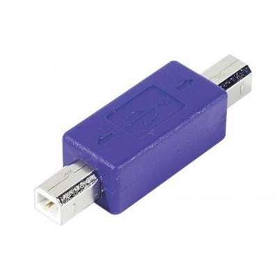 Coupleur USB 2.0 type B mâle/mâle