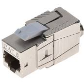 Embase noyau Keystone 8P8C RJ45 STP CAT.8 (câble mono/multi AWG22-24)