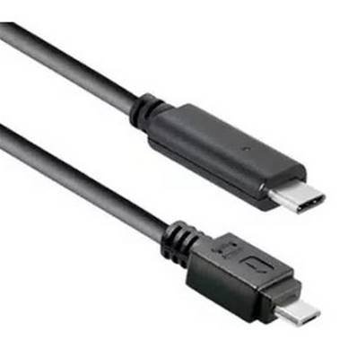 Cordon USB 2.0 (480 Mbps) type C vers micro USB type B M/M noir-1.80m