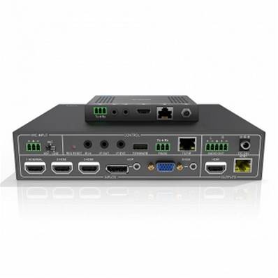 PSW-52-Matrice multi format 5x2 4K scaler et sorties HDMI/HD BaseT