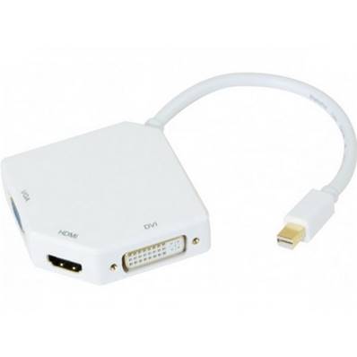 Convertisseur Mini DisplayPort 1.1 vers DVI ou HDMI® ou VGA