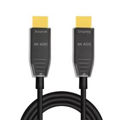 Cordon HDMI 2.1 optique actif UHD 8K (48 Gbps) -15 m