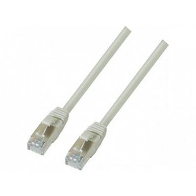 Cordon RJ45 cat.6 F/UTP 250 MHz LSOH snagless gris 0.3m