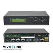 VivoLink - Commutateur "scaler" 5 in (3HDMI, 2 VGA) HDMI 1.4/HDBaseT