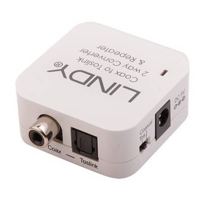 Lindy -Convertisseur audio SPDIF Toslink vers Coaxial