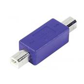 Coupleur USB 2.0 type B mâle/mâle