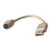 Adaptateur passif USB 2.0 type A M vers miniDin6 F - 0.2m