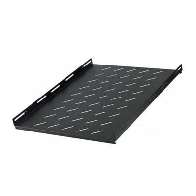 Etagère fixe noire prof 650mm pour baie P900 charge 45kg