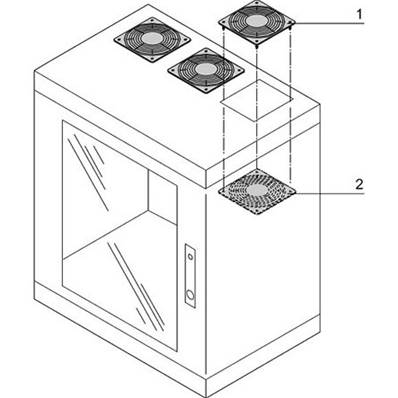 Grille de protection pour ventilation passive