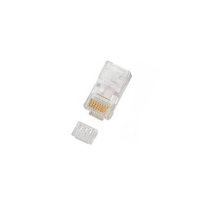 Fiche RJ45 cat.5e mâle à sertir non blindée avec guide-fils-mono/mult