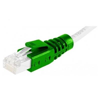 Manchons pour connecteur RJ45 -6mm-  clipsable -vert (x10)