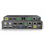 PSW-42-Matrice multi format 4x2 4K avec scaler -sorties HDMI/HD BaseT