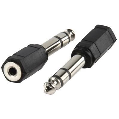 Adaptateur Jack 6.35 stéréo mâle/Jack 3.5 stéréo femelle