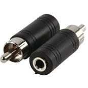 Adaptateur RCA mâle/Jack 3.5 mono femelle