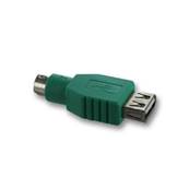 Adaptateur USB femelle vers PS/2 mâle  monobloc